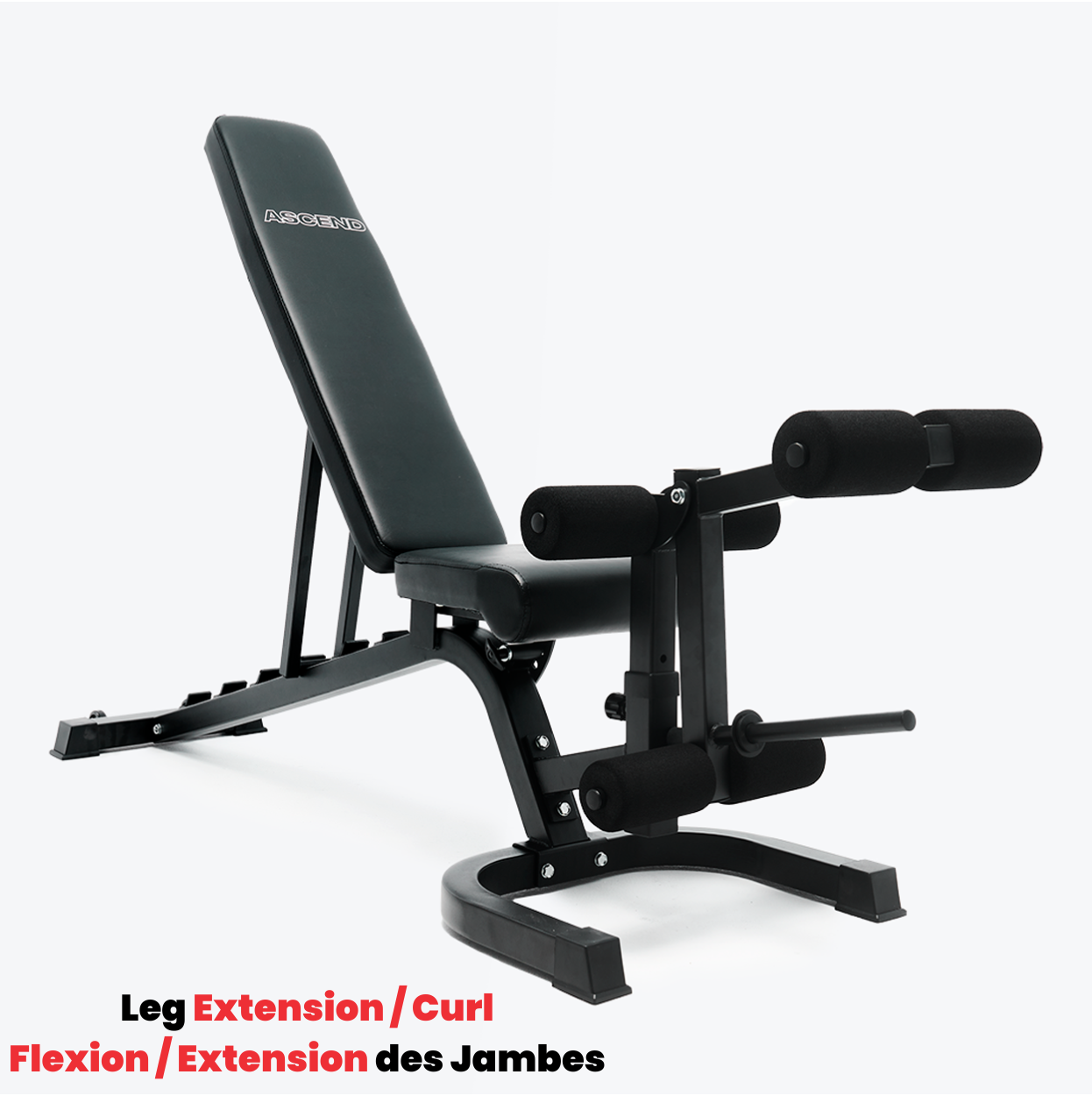 Leg Curl Bench Attachment for Heavy Duty Bench 2.0