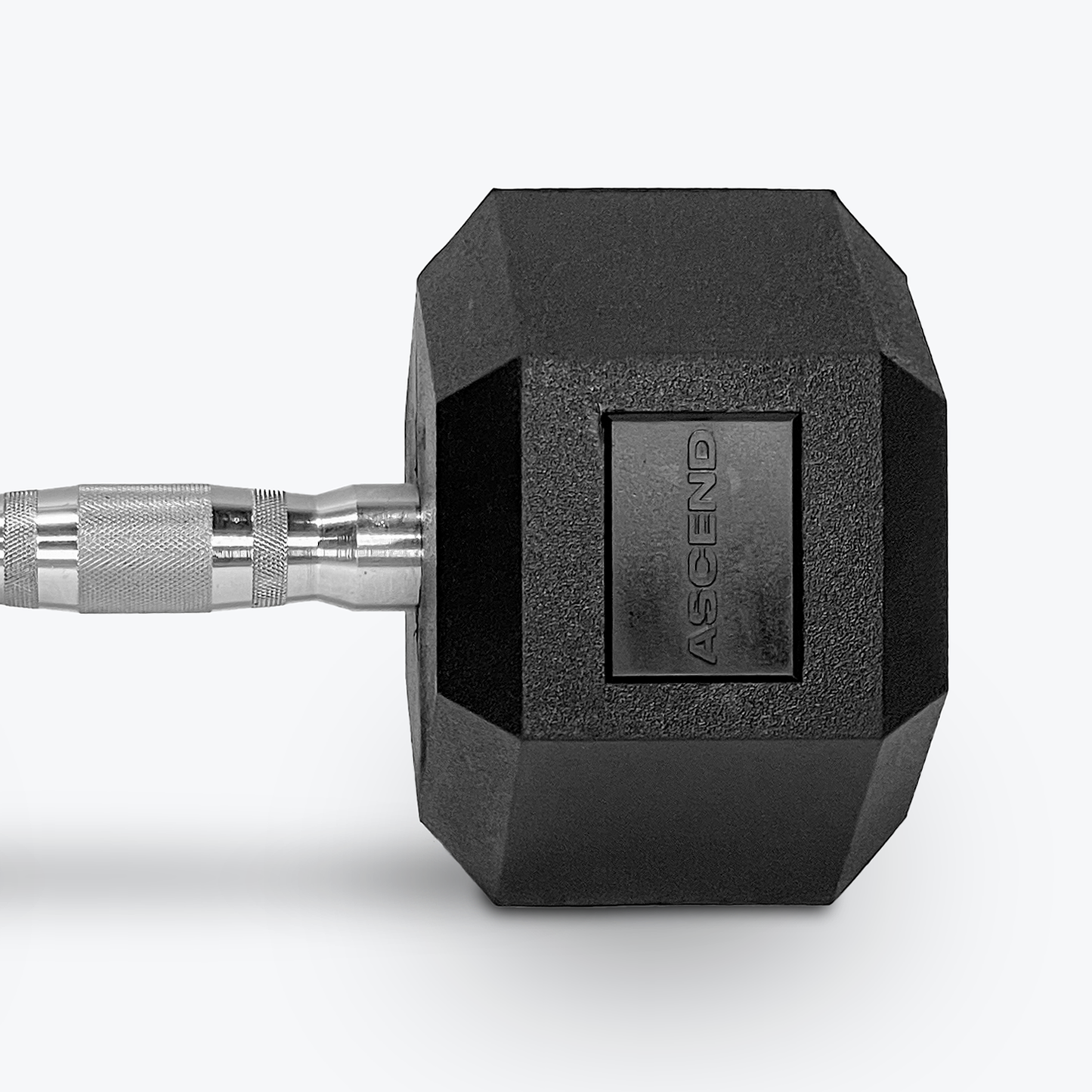 Ascend Rubber Hex Dumbbells - Pairs (5 to 80 lb)