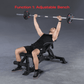 Heavy Duty 8-in-1 Adjustable Bench | Ascend HB-800