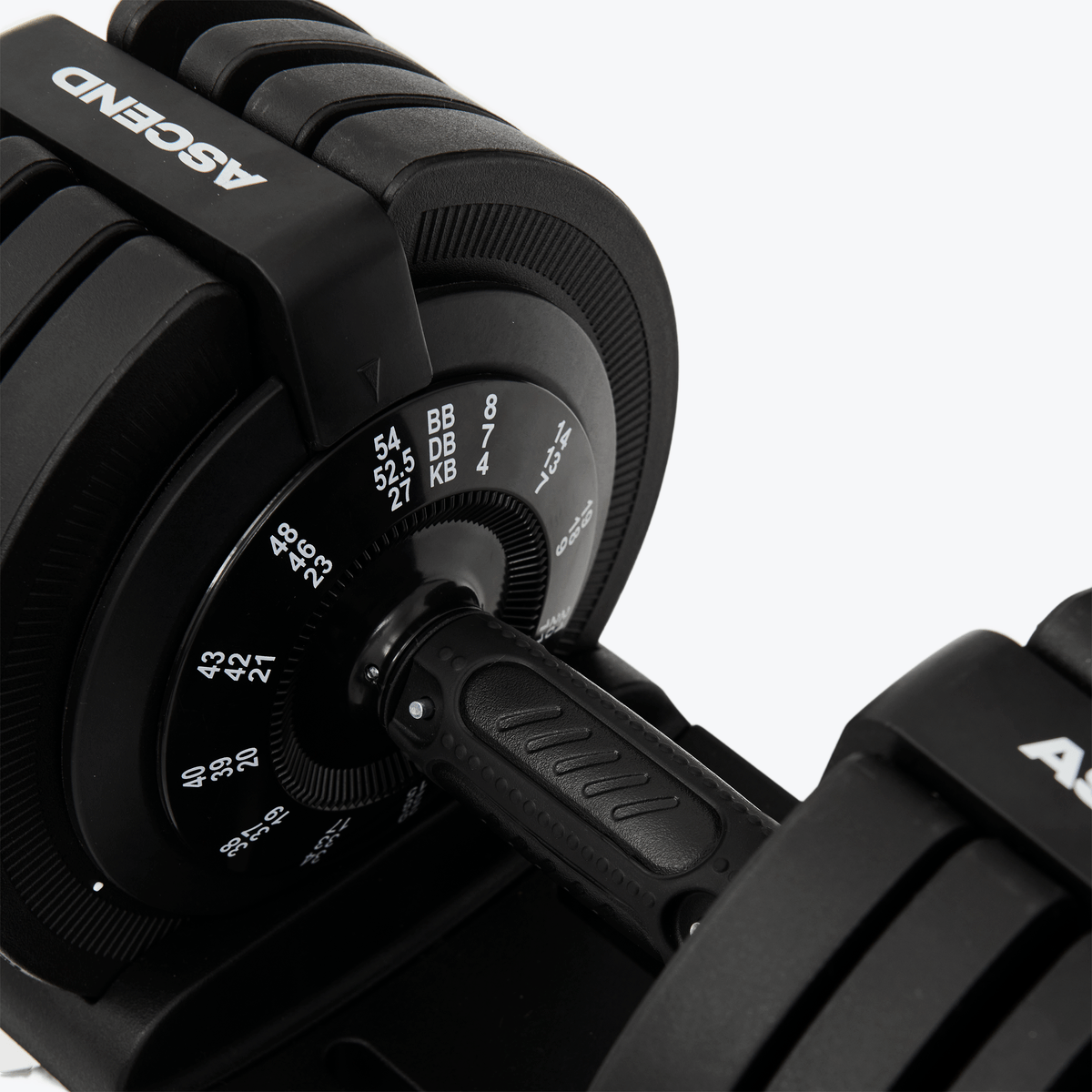 Bundle:  Ascend 3-in-1 Adjustable Dumbbells (7 to 52.5 lb) & Bench