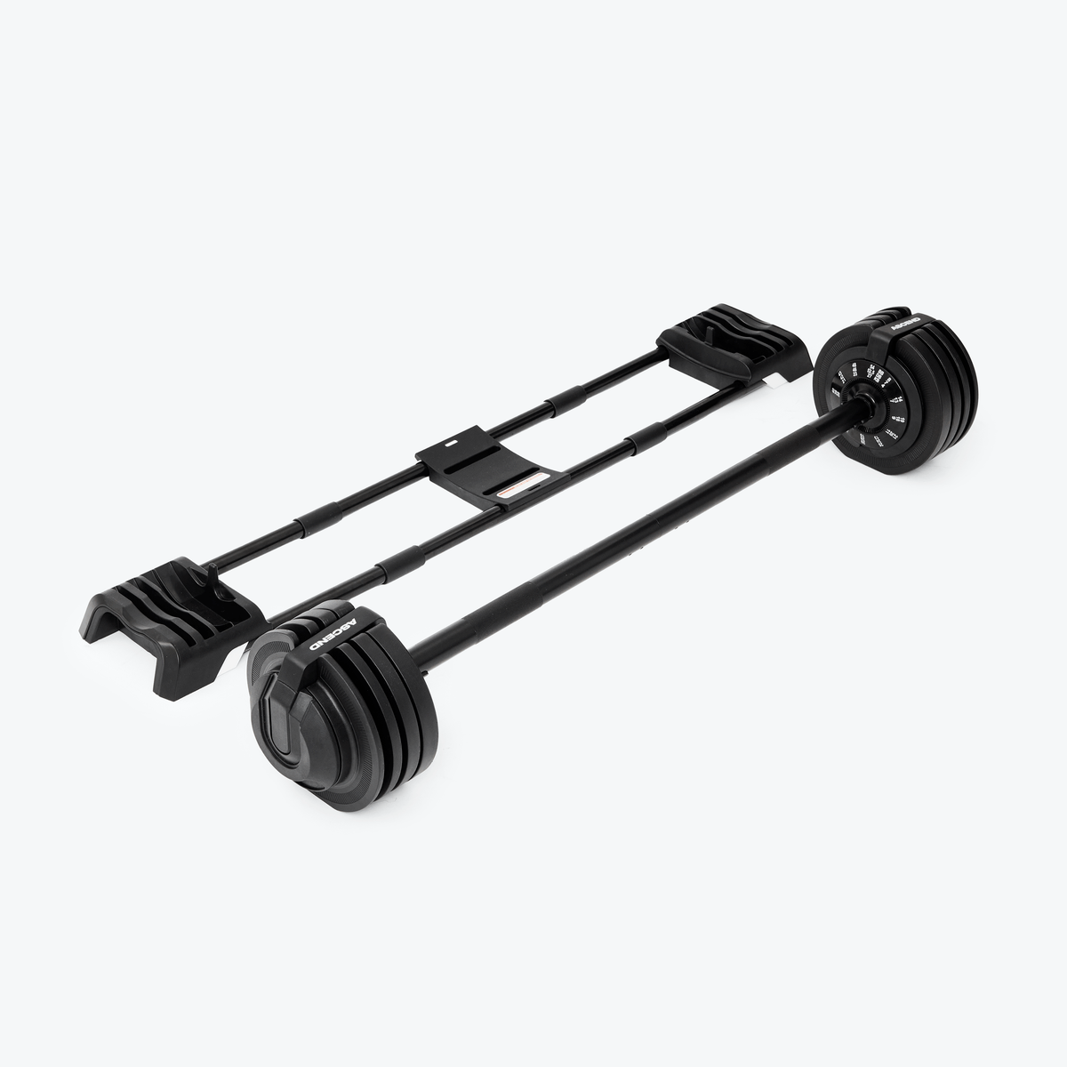 Bundle:  Ascend 3-in-1 Adjustable Dumbbells (7 to 52.5 lb) & Bench