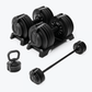 Bundle:  Ascend 3-in-1 Adjustable Dumbbells (7 to 52.5 lb) & Bench