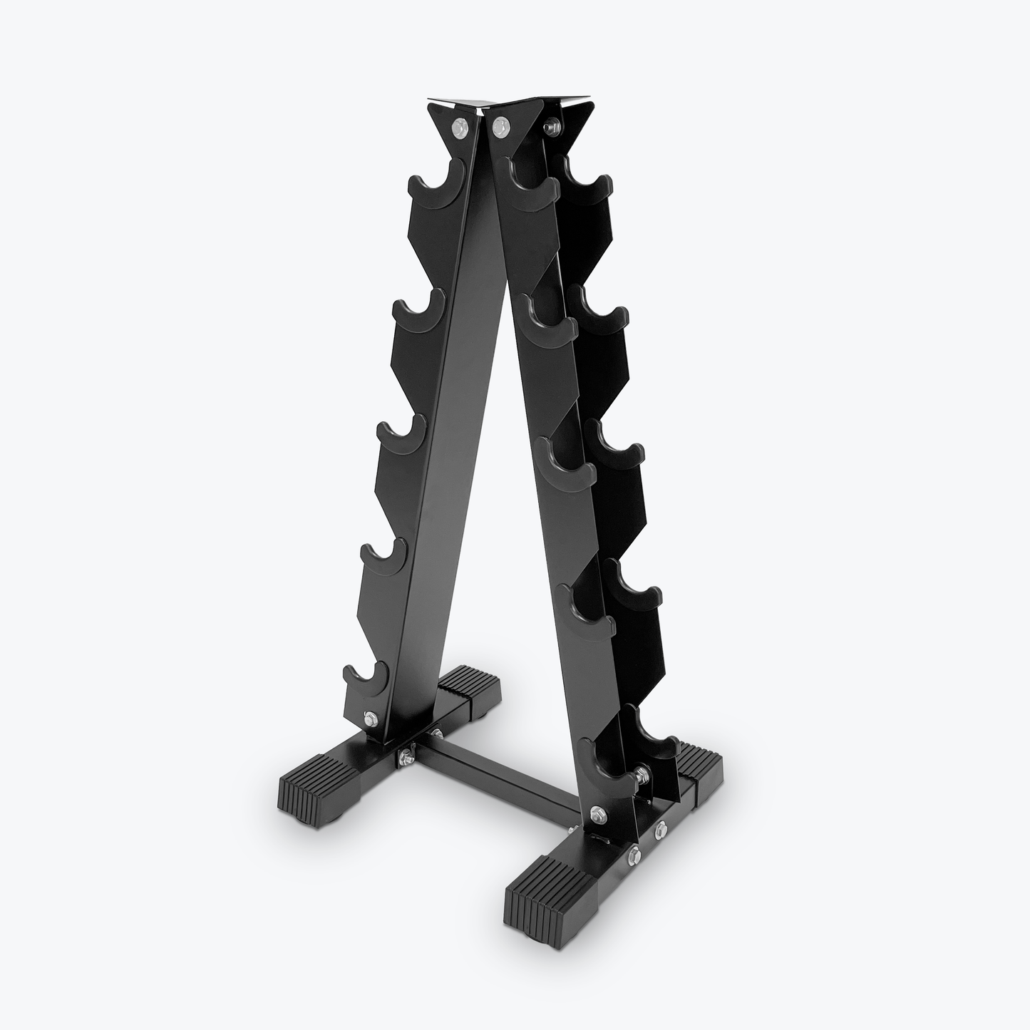 Compact Rubber Hex Dumbbell Bundle: 5 to 25 lb