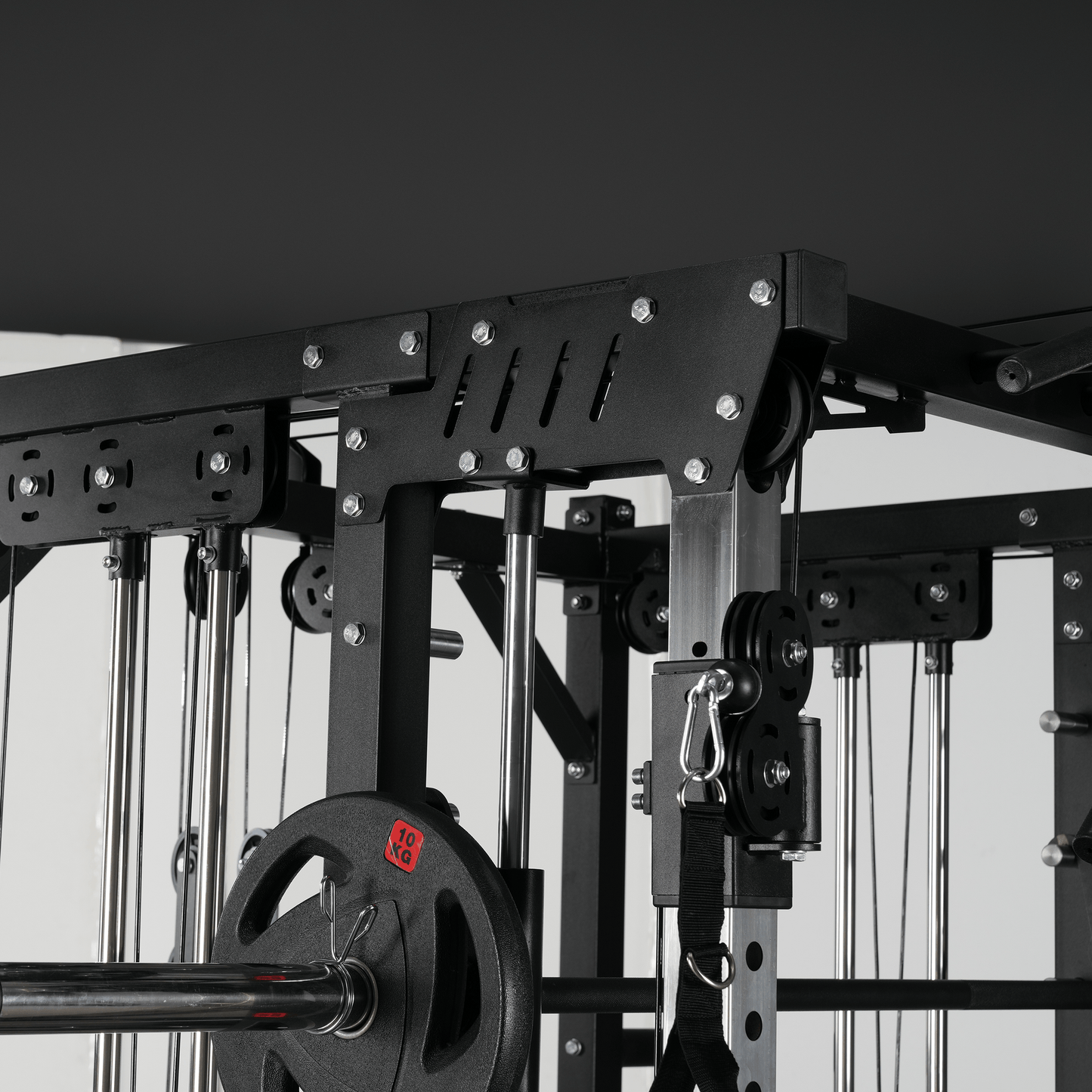 Multi-Function Smith Machine Bundles with Bumper Plates