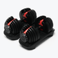 Bundle: Set of Dumbbells (5 - 52.5 lb) & Bench