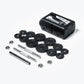 Adjustable Cast Iron Dumbbell Kit (20kg - 44lb) With Case