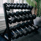 Hex Dumbbell Sets With Rack: 5-25, 5-50 & 5-80 lb