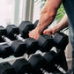 Hex Dumbbell Sets With Rack: 5-25, 5-50 & 5-80 lb